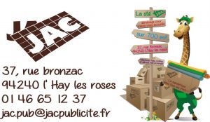 Jac Pub - enseigne signalétique impression numérique à l'hay les roses